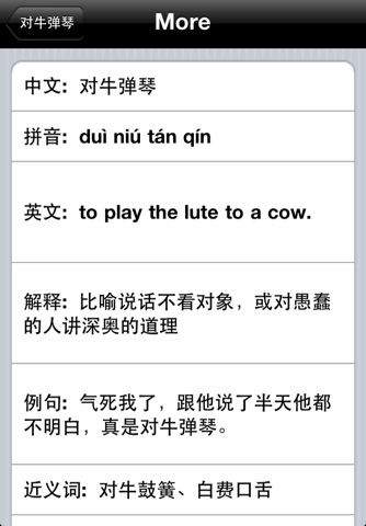 CE Idioms screenshot 4