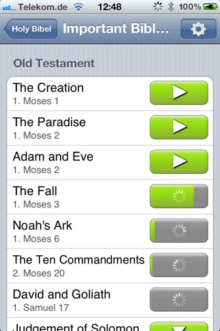 The Holy Bible Audiobook screenshot 2