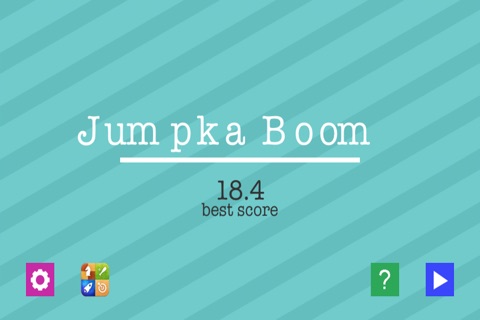 Jump! Kaboom! Square Bit VS Red Ball Jumping Game screenshot 4