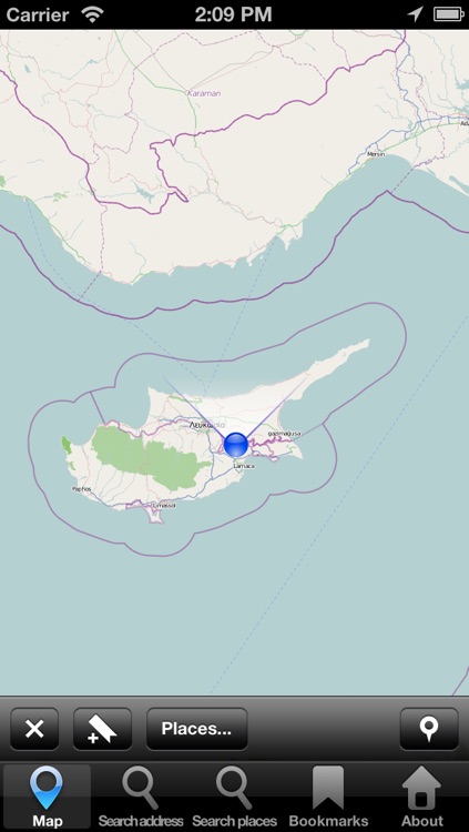 Offline Map Cyprus: City Navigator Maps