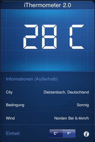 iThermometer - 2.0 screenshot 2