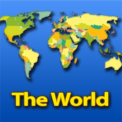 TapQuiz Maps World Edition iOS App