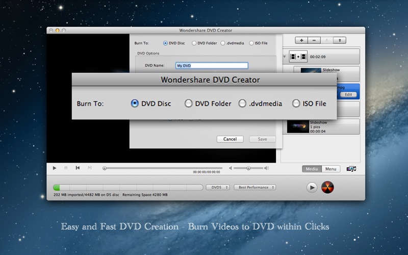 DVD-Creator Screenshot