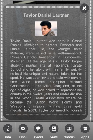 Taylor Lautner Wallpapers screenshot 3