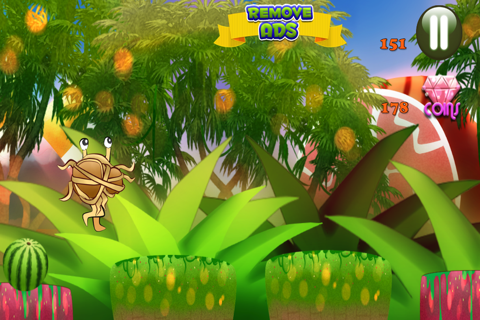 A Monster Meatballs Rush Fruit Dash Edition - FREE Adventure Game! screenshot 3