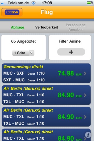 LCC24  Flug+Hotel screenshot 3