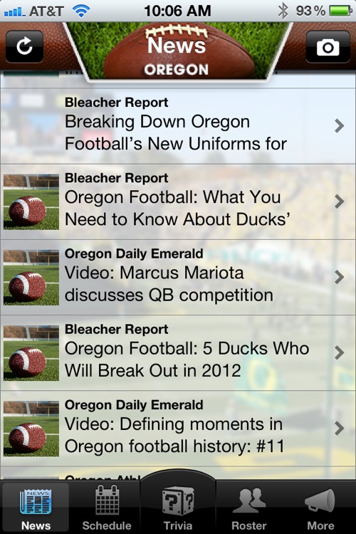 Oregon Ducks Football News, Trivia and More