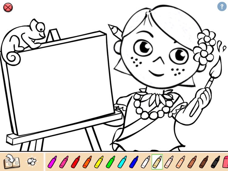 Crayon Magic - Kids Coloring Book and Drawing Fun with their own Personal Yoodle Doodles!