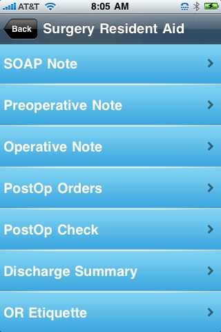 Surgery Resident Aid screenshot-4