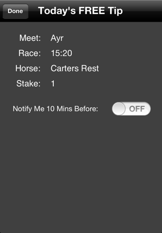 Horse Tipster screenshot 2