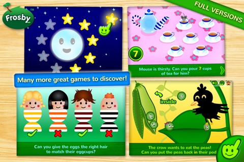 Frosby Learning Games FREE screenshot 2