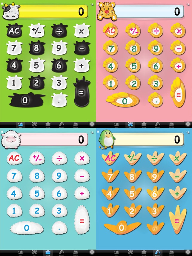 Calculator-Animals Buddy Free for iPad(圖2)-速報App