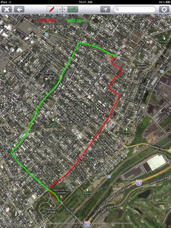 Map Measure -Measure map distance by draw lines screenshot-3