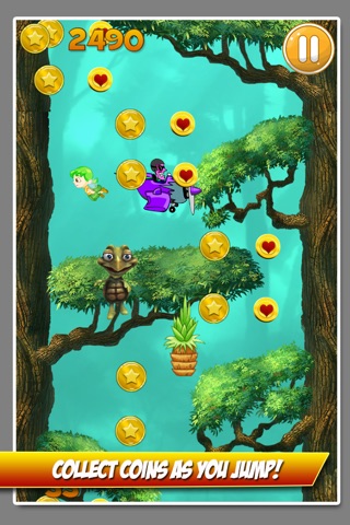 Tiny Turtle Jump Free screenshot 3