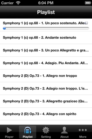 BrahmsSymphonies screenshot 2