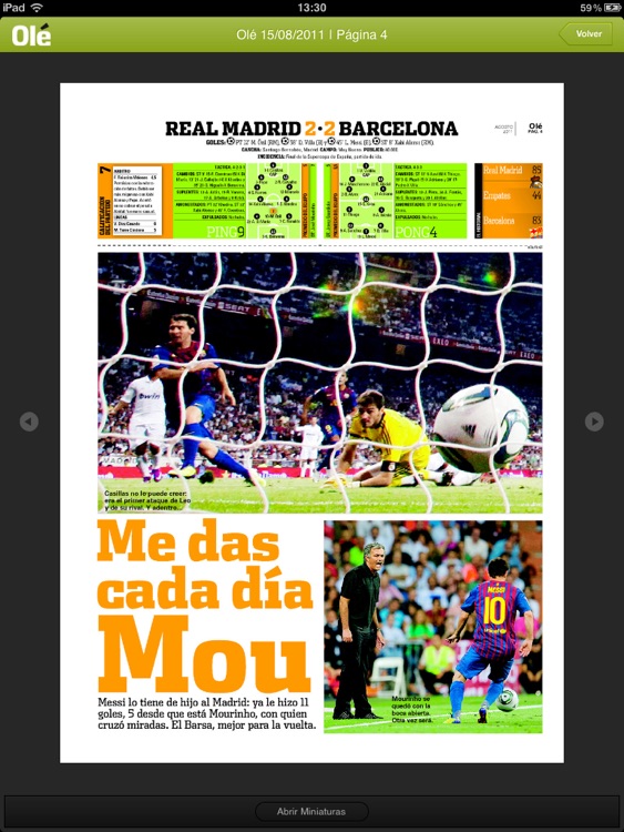 Olé para iPad screenshot-4