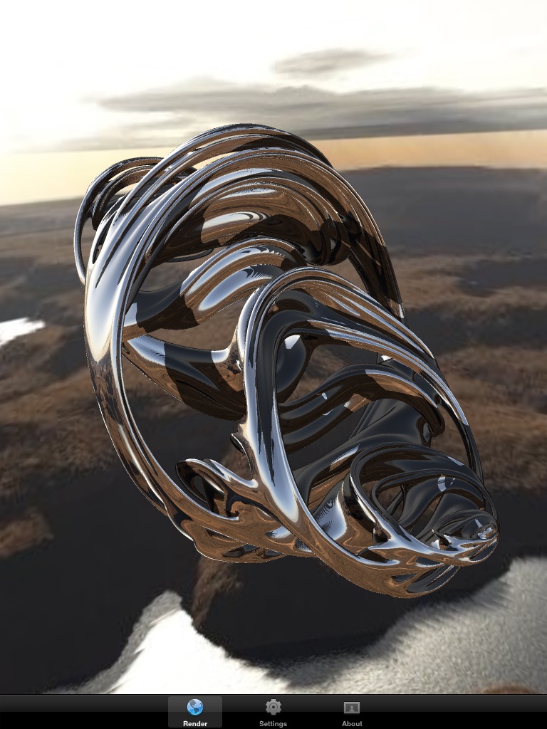 Quaternion Julia Raytracer HD screenshot 3