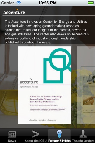 Accenture's Innovation Center for Energy and Utilities screenshot 3