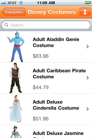 Halloween Costume Catalog screenshot 3