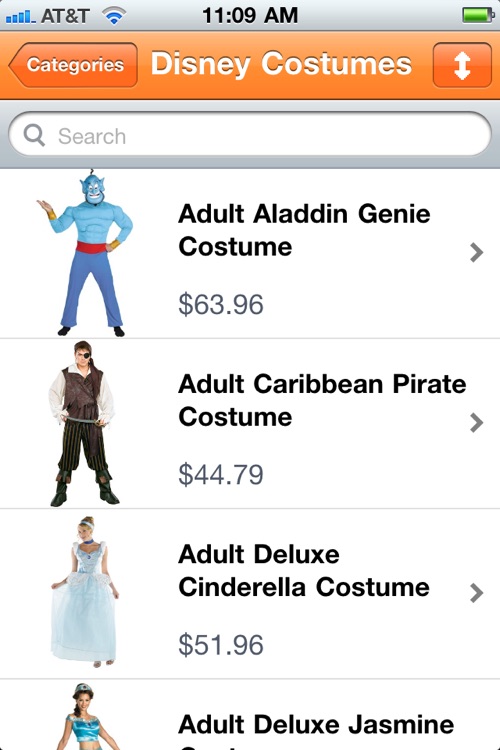 Halloween Costume Catalog