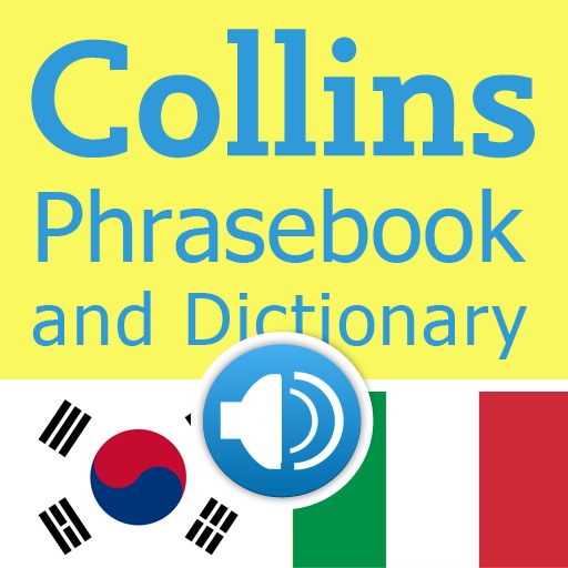 Collins Korean<->Italian Phrasebook & Dictionary with Audio icon
