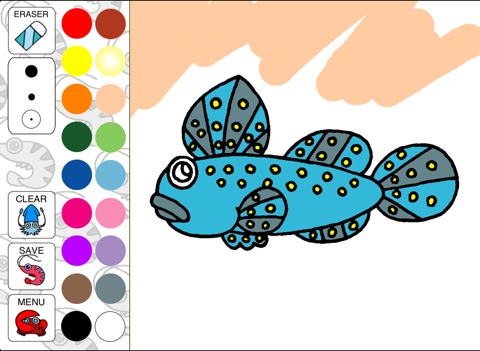 Aquarium Coloring for Kids Lite ~Ocean Life~ screenshot 4