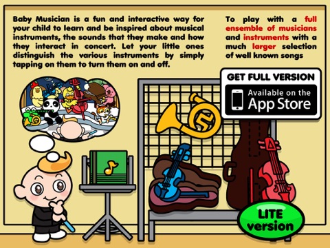 Baby Musician HD Lite screenshot 2