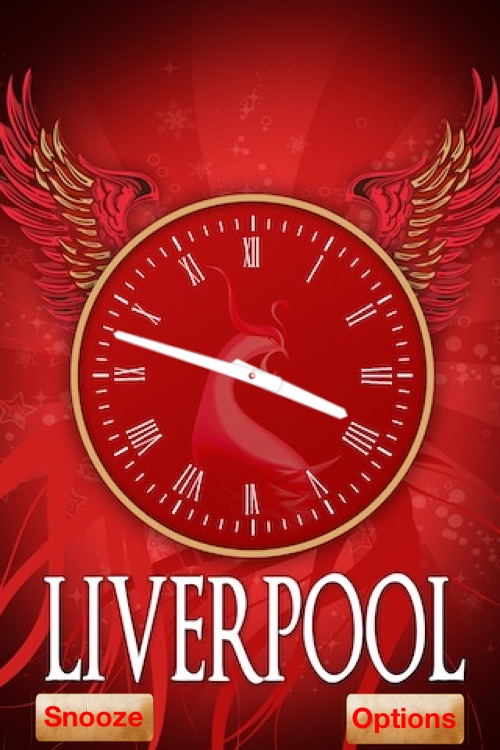 Liverpool alarm clock-The Reds