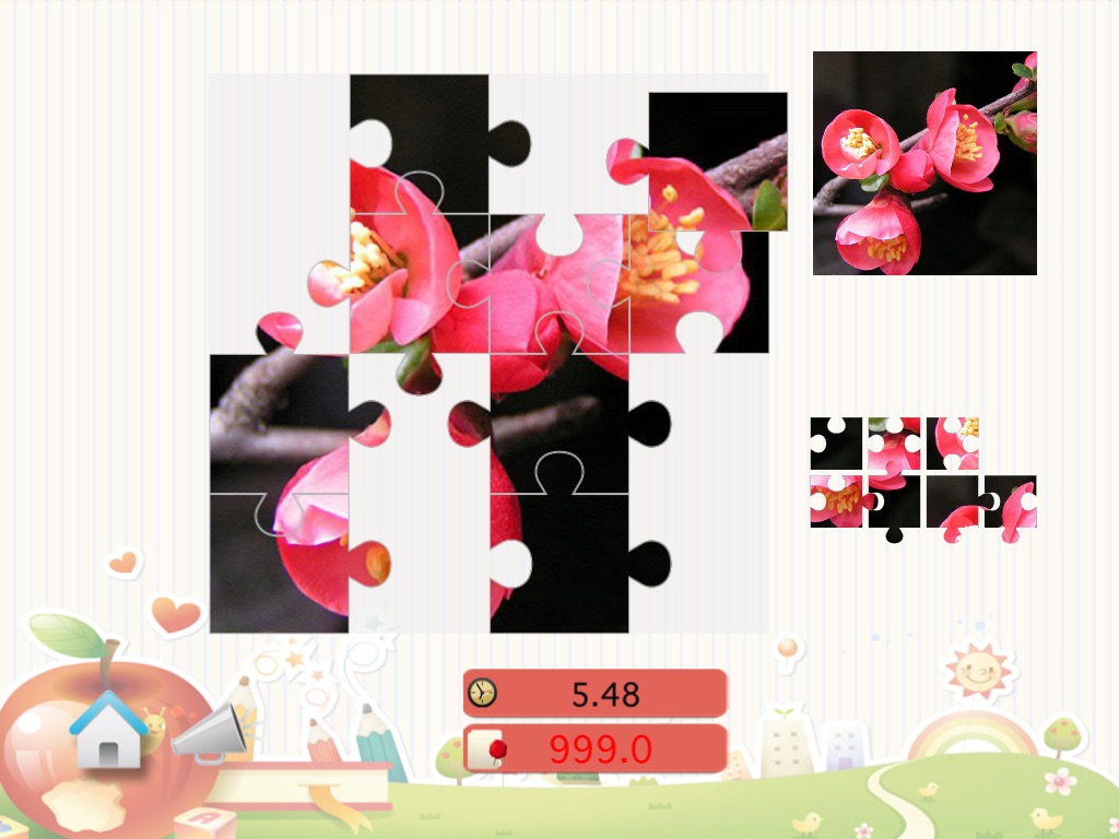 Puzzle Garden HD screenshot 4