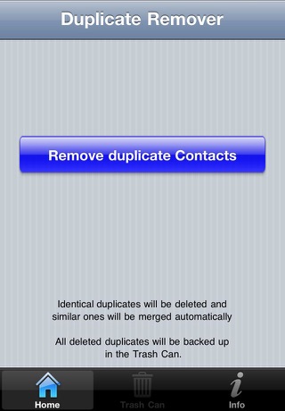 Duplicate Remover and Merger for Contacts doubles and Address cleanup Screenshot 1