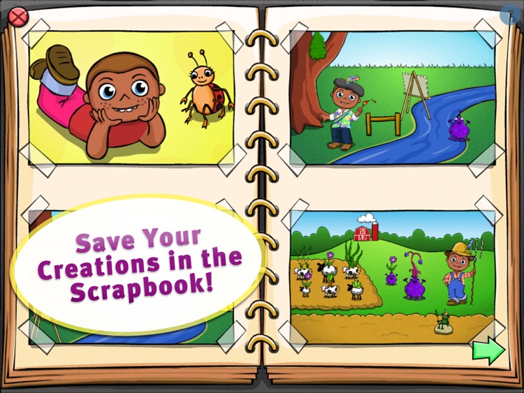 Sticker Doodle Yoodle - Kids Create their own Doodles with a Book of Fun and Silly Stickers screenshot-3