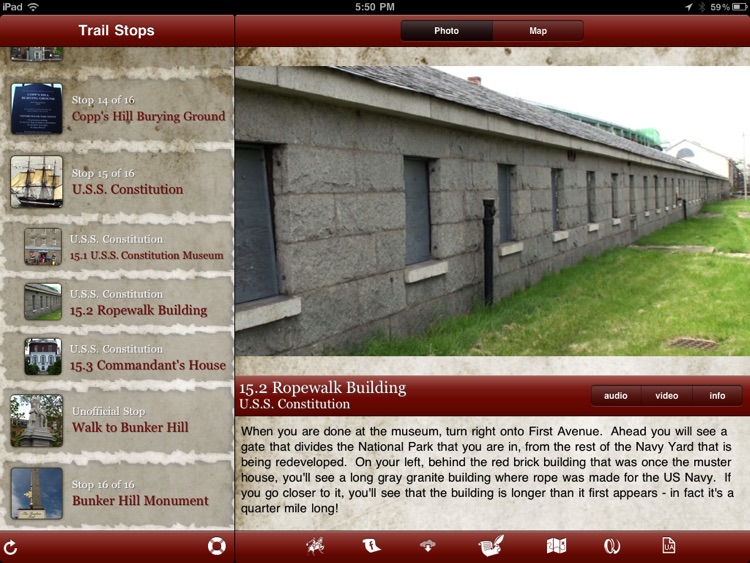 Tour Boston's Freedom Trail for iPad