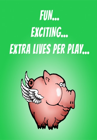 Pixie Pig - An Endless Tap Screen Flyer Game - A Pig that Swoops and Flys like a Bird screenshot 2