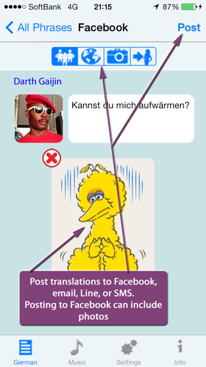 German - Talking English to German Translator and Phrasebook(圖5)-速報App