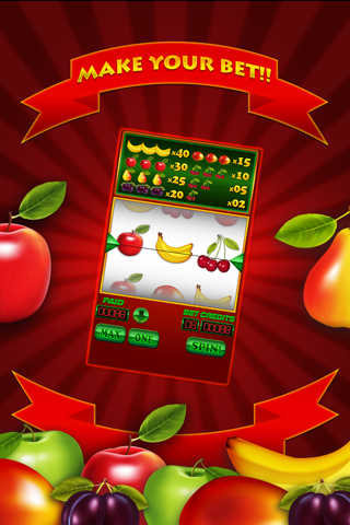 Juicy Fruit Slots Free - Rotate Machine of Fortune screenshot 2