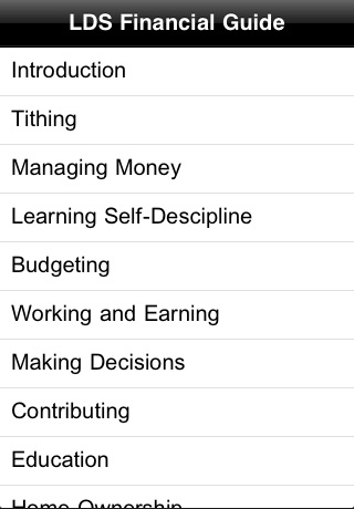 LDS Financial Guide