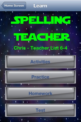 Spelling Teacher SE screenshot 3