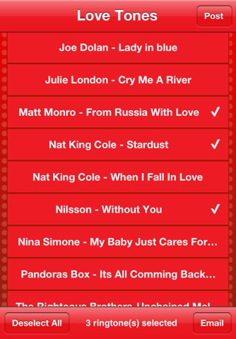 Best Love Ringtones - 1 Free screenshot 4