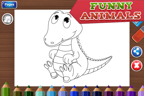 Coloring Pages for Kids - Fun Games for Girls & Boys screenshot 3