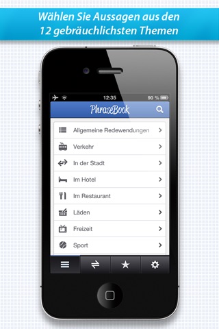 Lingvo PhraseBooks : Spanish, German, Italian, French, English and Russian phrasebook screenshot 4