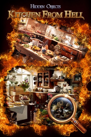 Fun Hidden Object Game Free: Kitchen from Hell - Find the missing objects and enjoy the fun of solving puzzles screenshot 4