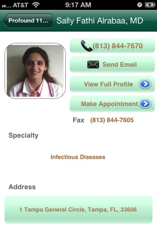 iUSFHealth screenshot 3