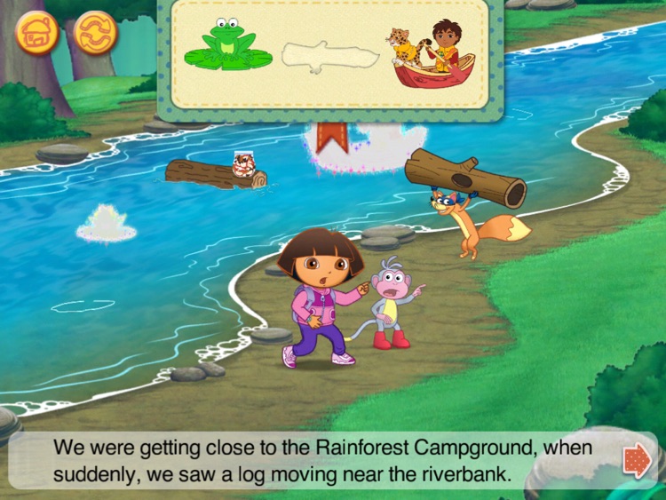 Dora & Diego s Vacation Adventure HD screenshot-3
