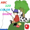 Fishing Toddler for learning ABC, 123, Color, Shape