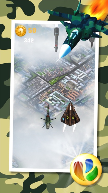 Aerial War - Stealth Jet Fighter War Game