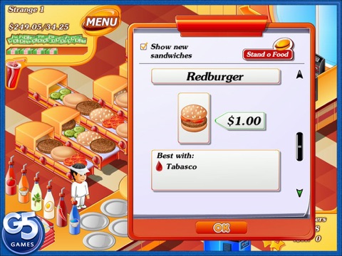 Stand O'Food HD screenshot 2