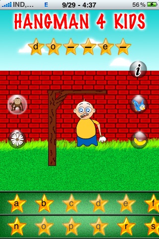 Hangman4Kids Lite screenshot 2