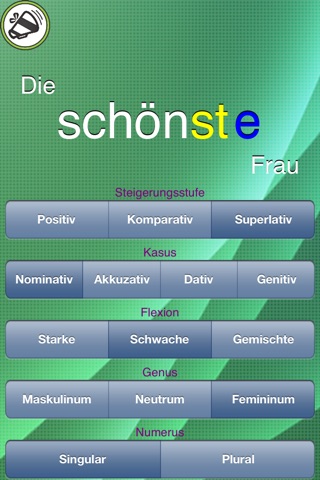 German Adjectives screenshot 2