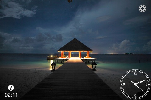 WarpClock Maldives screenshot 3