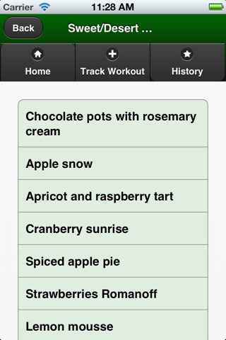 Low GI Diet Recipes + Exercise Tracker screenshot 2